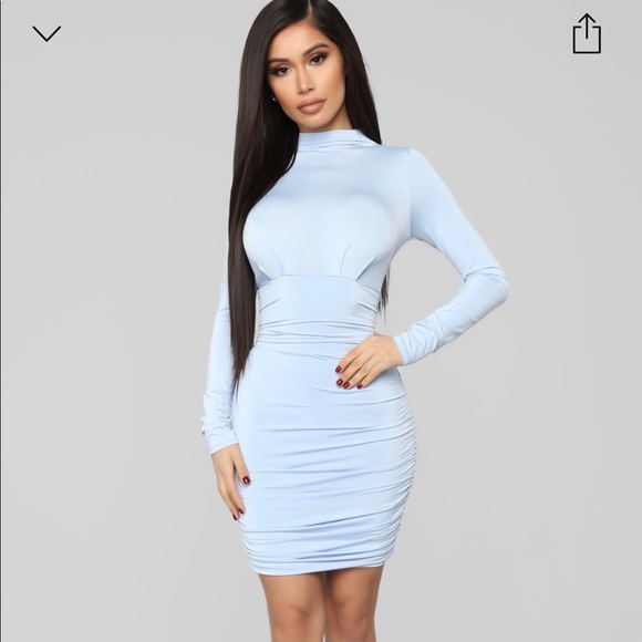 Fashion Nova | Dresses | Light Blue 